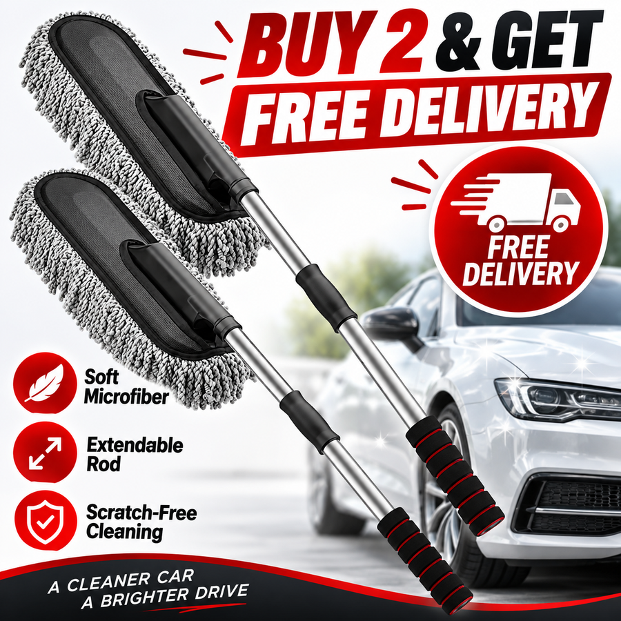 Microfiber Car Duster – Scratch-Free Cleaner